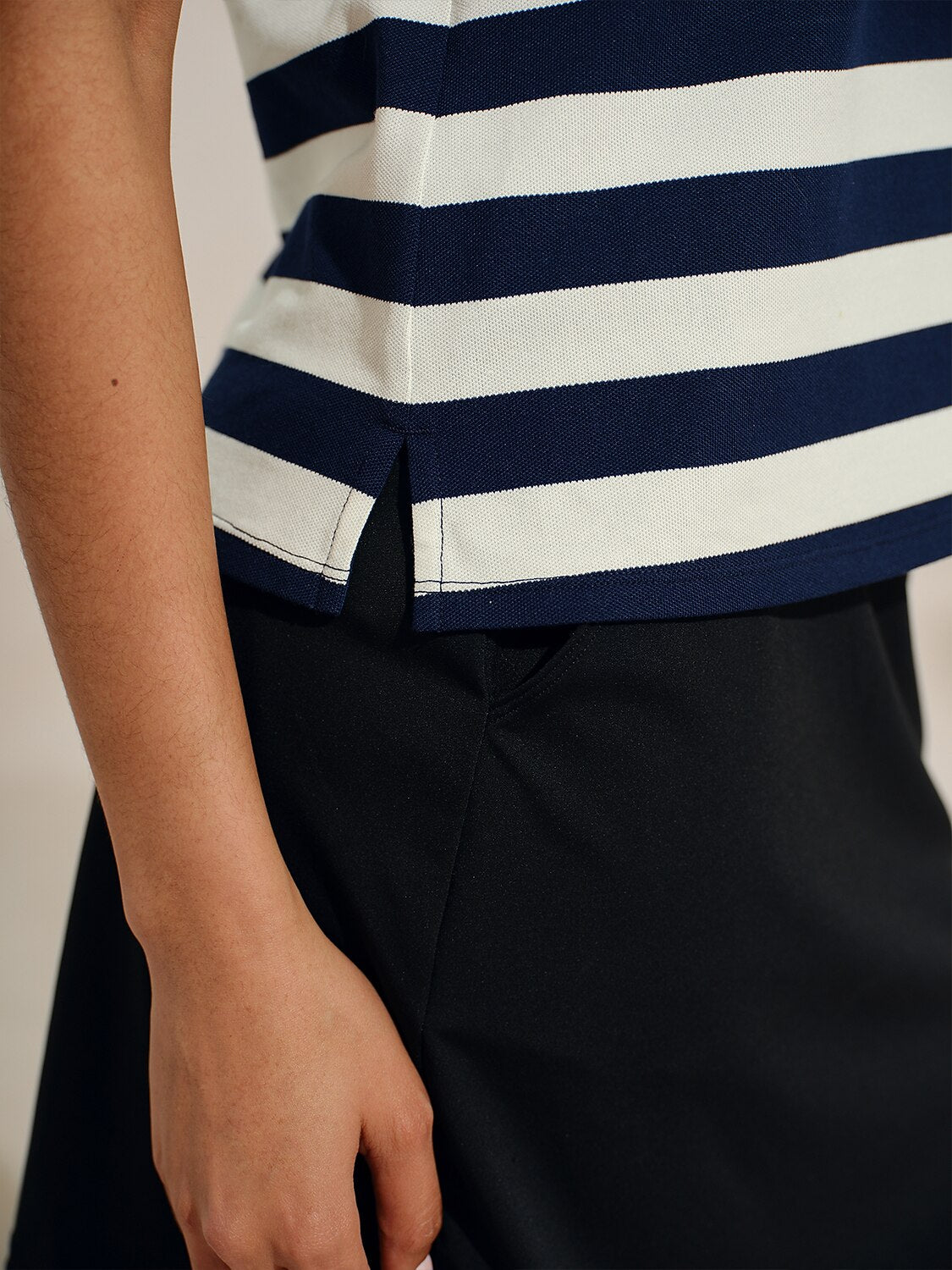 Classic Navy Blue Golf Polo Shirt