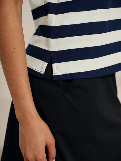 Classic Navy Blue Golf Polo Shirt