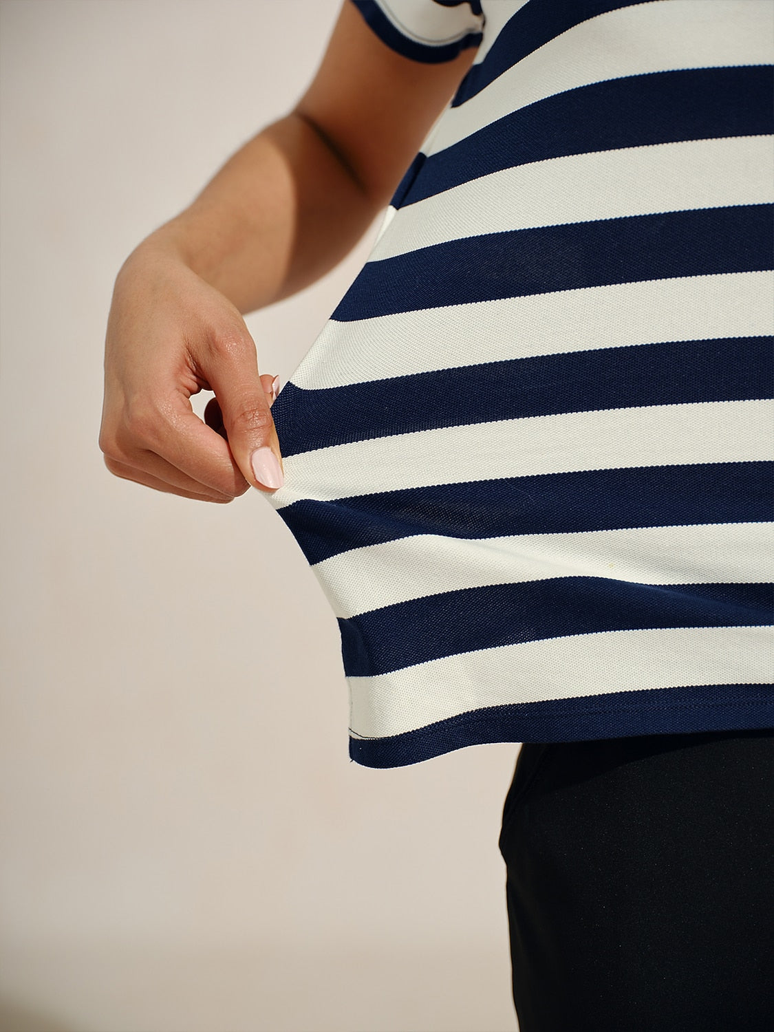 Classic Navy Blue Golf Polo Shirt