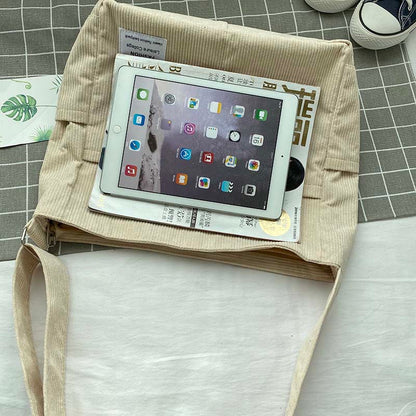 Practical Canvas Crossbody Shoulder Bag for Daily Use