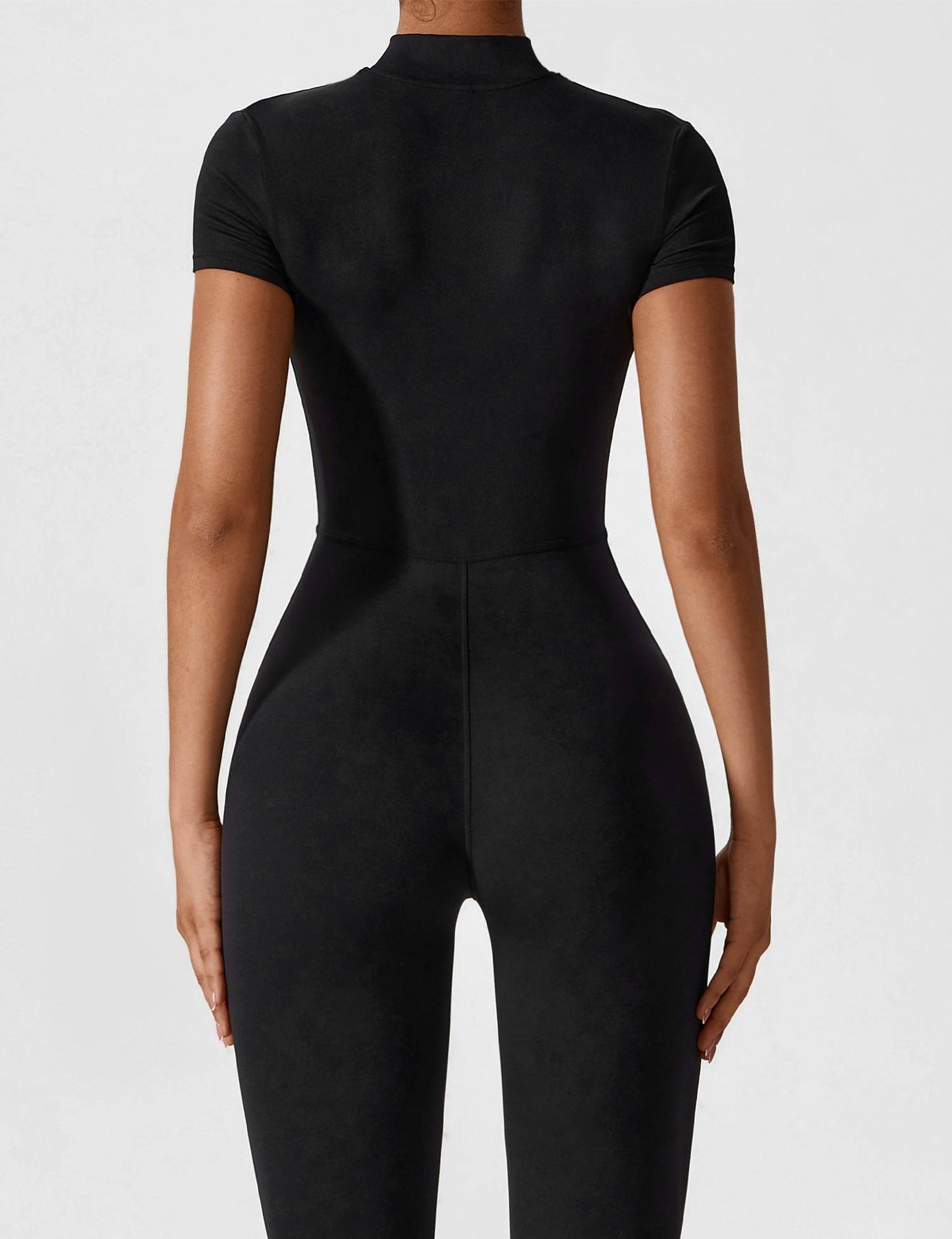 Savannah | Long  Sleeve Zipper Jumpsuit