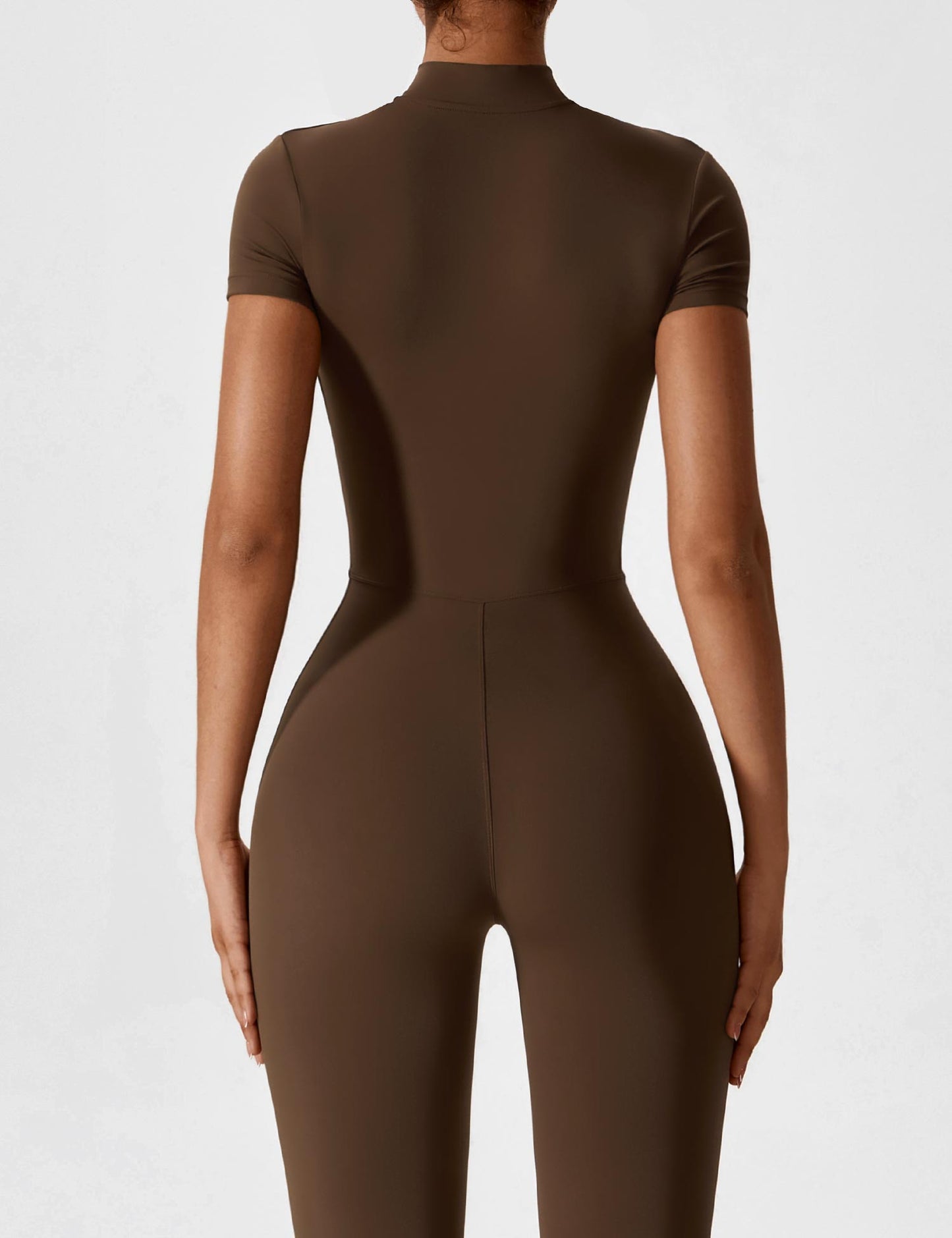 Savannah | Long  Sleeve Zipper Jumpsuit