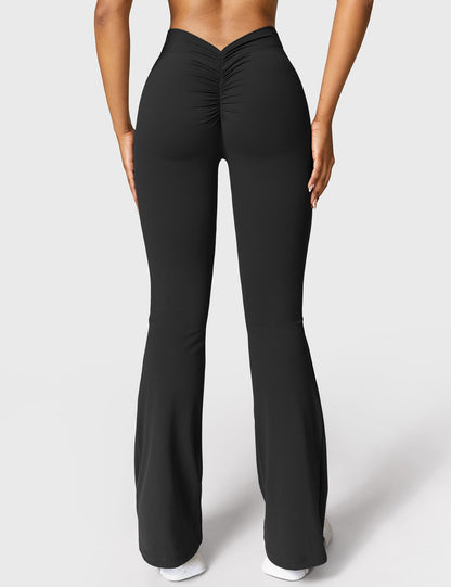 Women's High Waist Full Length Stretch Leggings - Luxivelle