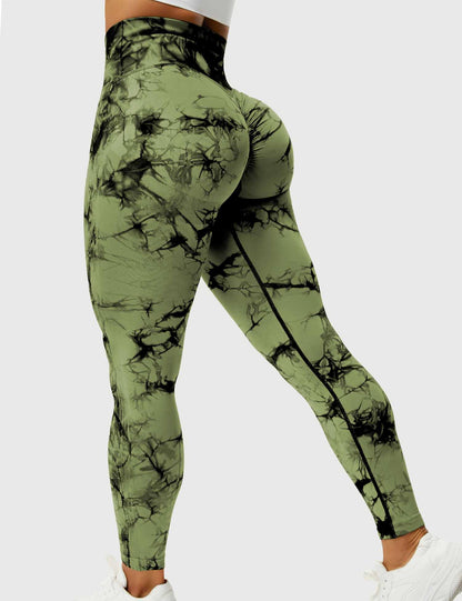 Violet | Soft And Professional Tie Dye Leggings