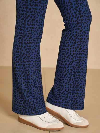 Fashionable 30 Inch Leopard Print Golf Pants