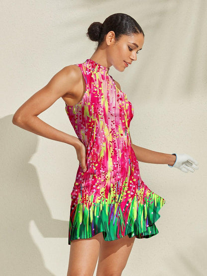 Sporty Women's 34.5 Inch Golf Tennis Dress - Luxivelle