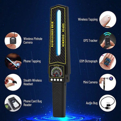 Portable Spy Detector for Hidden Cameras & GPS Trackers