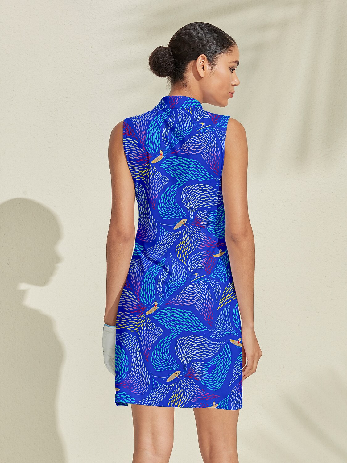 Beachy Summer Sleeveless Maxi Dress UPF 50+ Protection