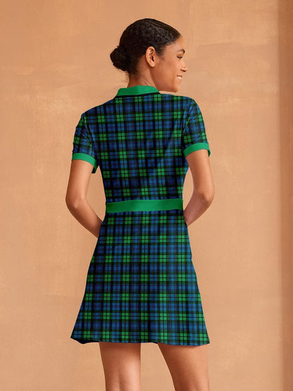 Casual Fit Knee Length Short Sleeve Dress