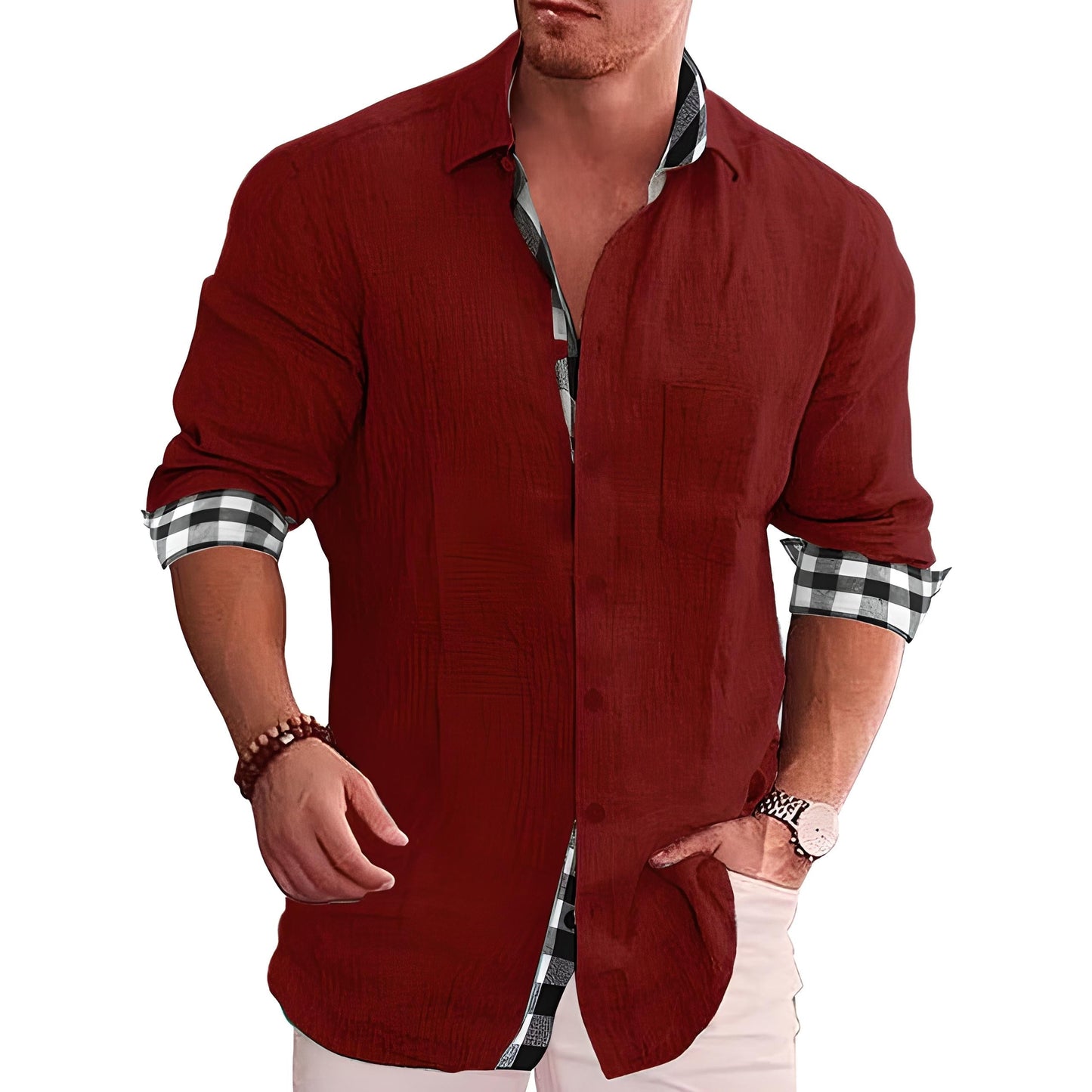 Lightweight Breathable Casual Long Sleeve Shirt