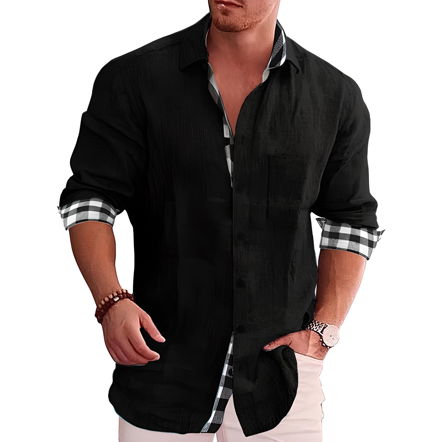 Lightweight Breathable Casual Long Sleeve Shirt