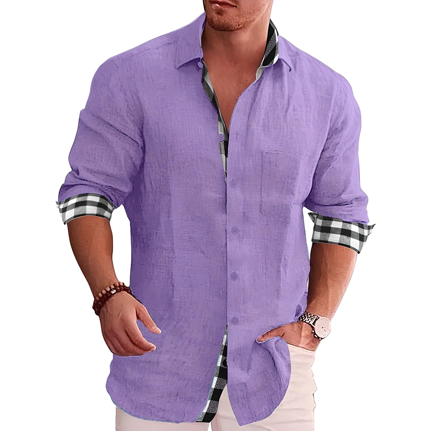 Lightweight Breathable Casual Long Sleeve Shirt