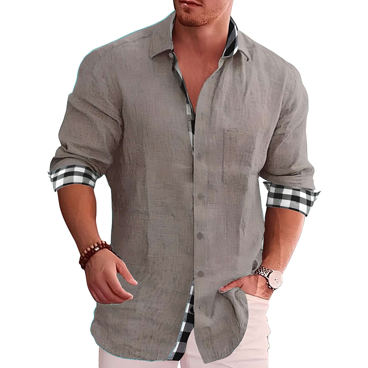 Lightweight Breathable Casual Long Sleeve Shirt