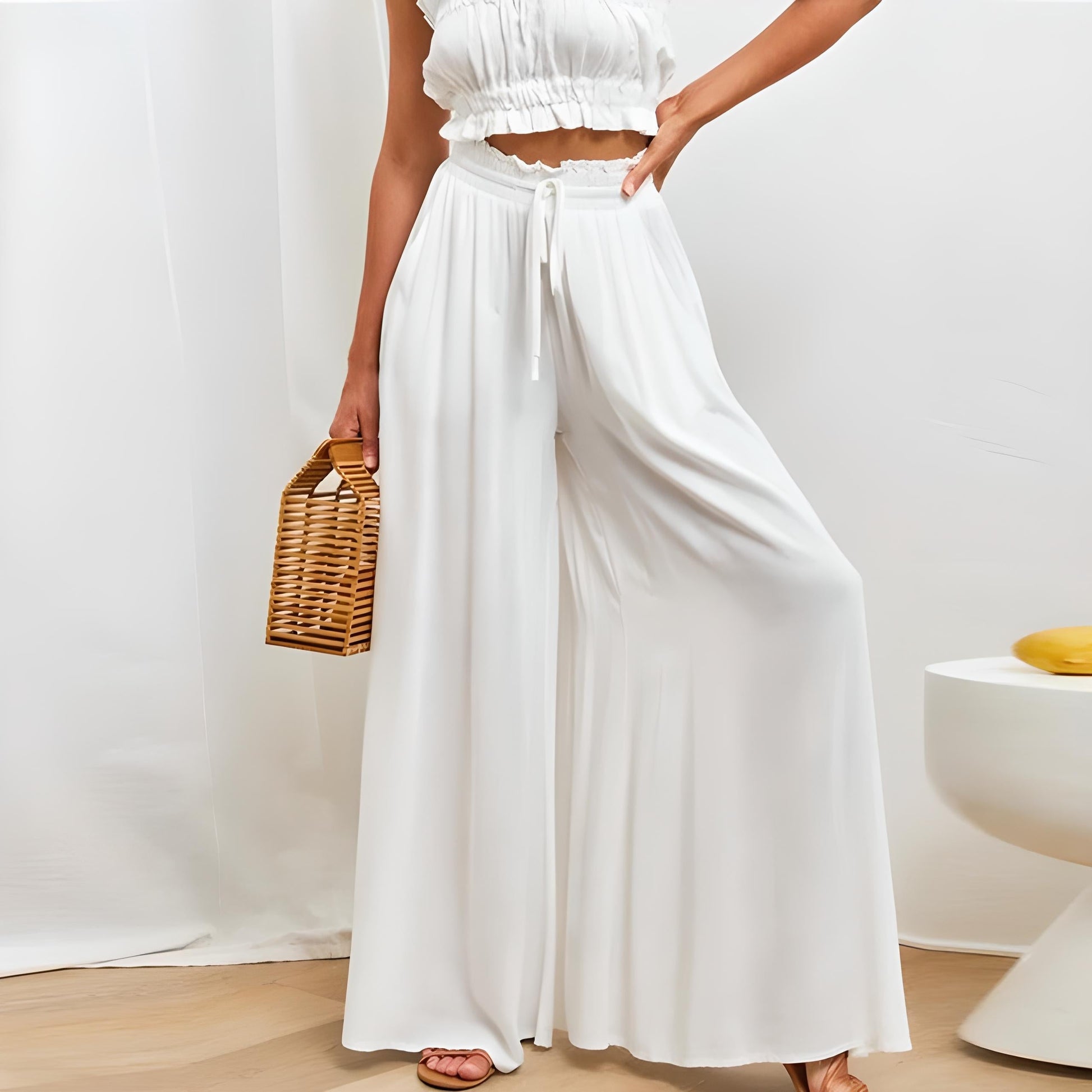Ladies Lightweight Comfortable Summer Pants - Luxivelle